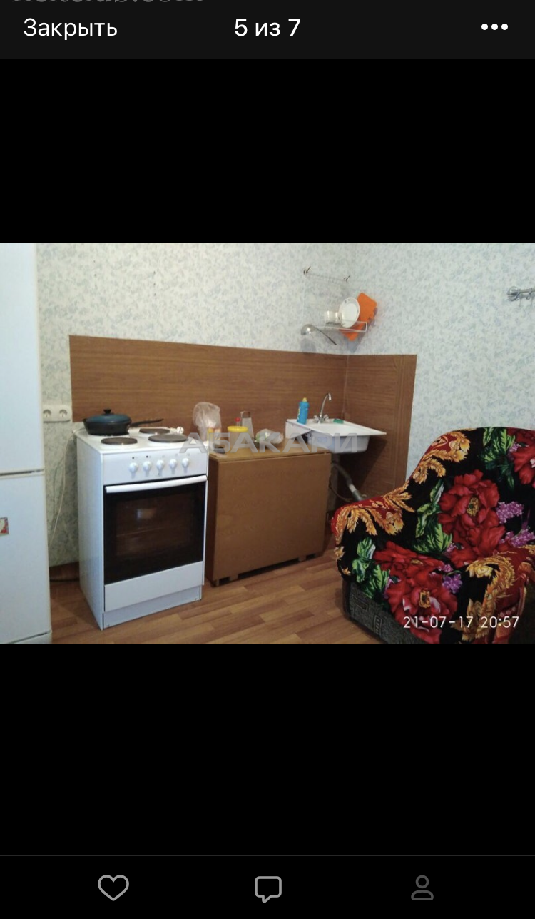 1-комнатная Карамзина Пашенный за 12000 руб/мес фото 3